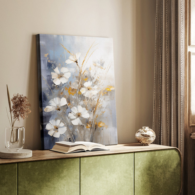 FLORAL Series CECLIV - Gallery Cavas, H 18 po x l 12 po