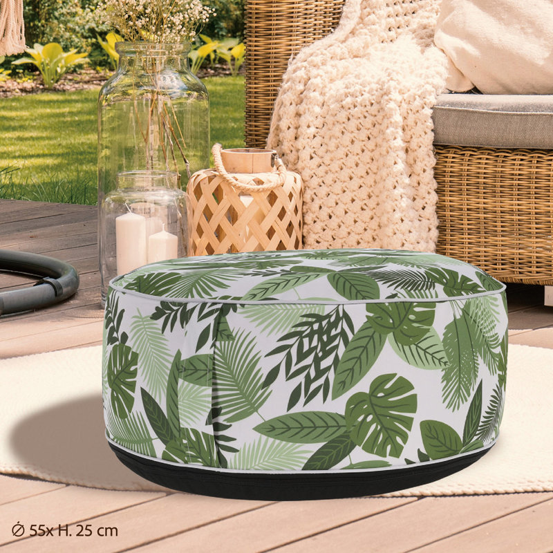 Upholstered Outdoor Ottoman