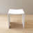 Premium Freestanding Shower Seat Solid Surface Shower Stool