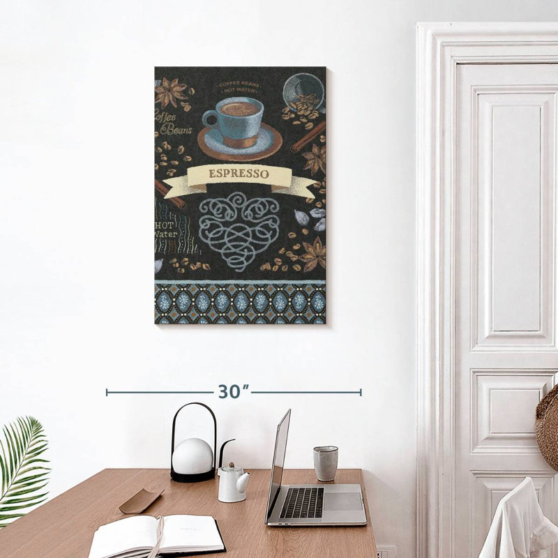 Yarlin Coffee Beans Espresso, 30" H x 20" W