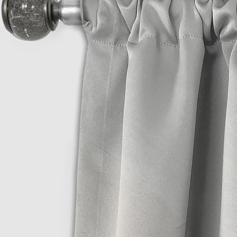 Heaney - Painting Curtain - Blackout Abstract Curtain - 1 Panels, 52" W x 90" L