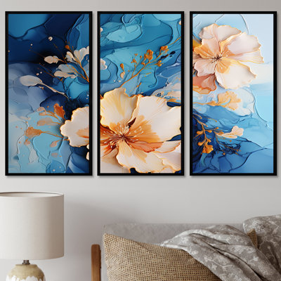 Baesel - Peony Wall Art Decor Set