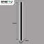 Chrome Integrated LED Outdoor Wall Lantern-107286343