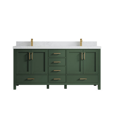 Ensemble de meuble-lavabo double 72 po Malibu