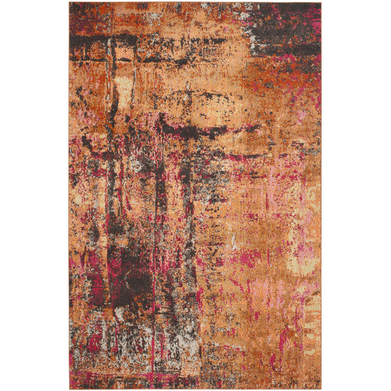 Majors Performance Abstract Rug, Rectangle 3' x 5'