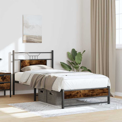 Bed Frame Without Mattress Engineered Wood