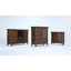 Redmond 32"W Solid Wood 2-Shelf Low Storage Cabinet with Adjustable Shelves-1428999013