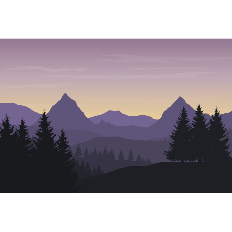 Forest Under Morning Sky by FORGEM - Wrapped Canvas Print, 51cm H x 76cm W x 3.8cm D
