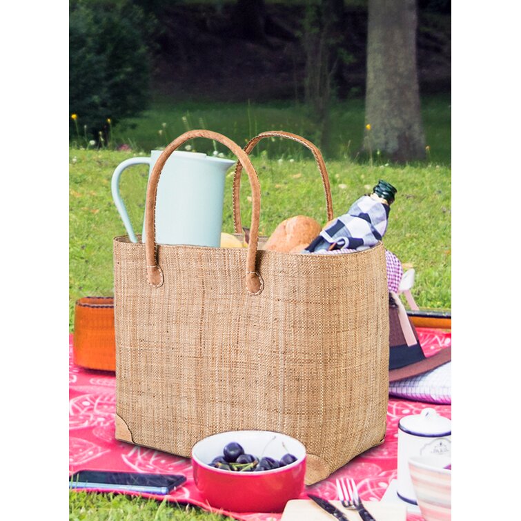 Arlmont & Co. Canvas Picnic Tote Bag