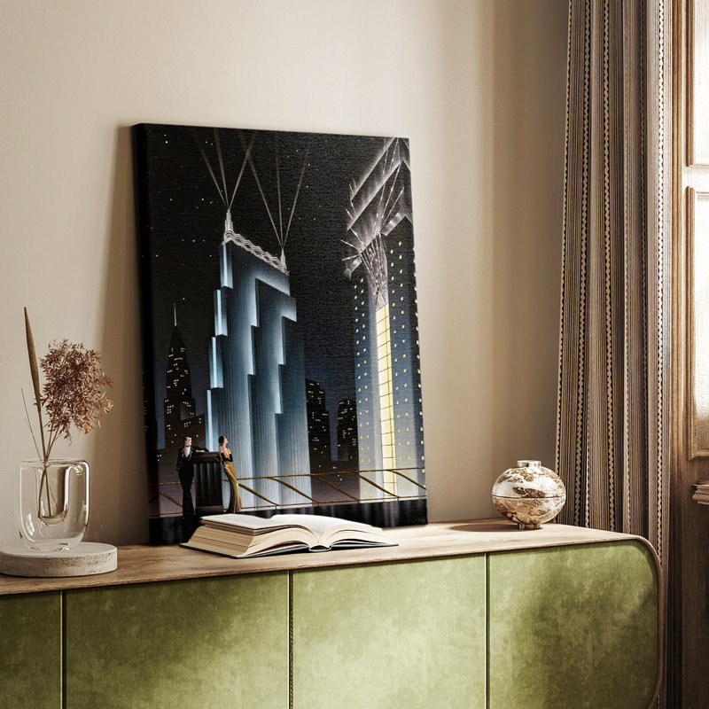 Into TheNight - Cavas de galerie sur mesure, H 27 po x l 18 po