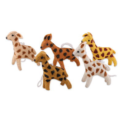 4.5'' Animals Hanging Figurine Ornament