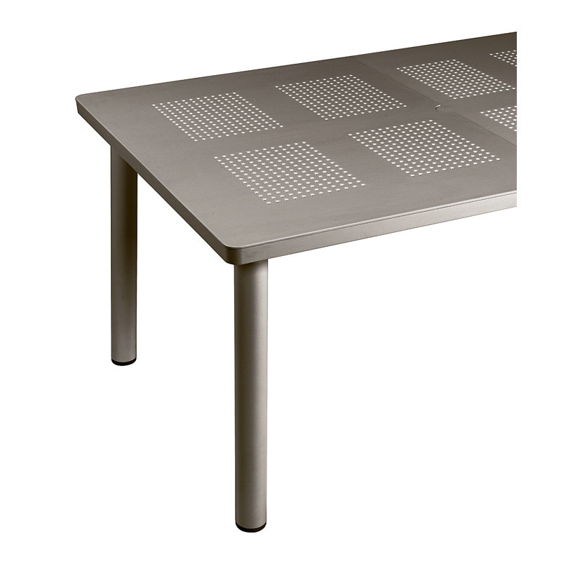 Libeccio Outdoor Dining Table, Dove Gray