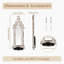 2 Piece Wood Wall Candelabra Set-1158580433