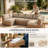 Wynee Outdoor Cushions Set 5" Outdoor Furniture Replacement Cushions Patio Furniture Cushions And Sectional Cushions-1514473311-1536625408-1536625411