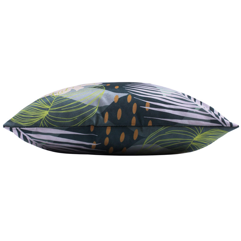 Indoor / Outdoor Floral Square Throw Cushion