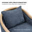 Fauteuil demi-tonneau Manja Jess Farmhouse-1027700251