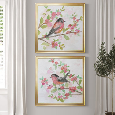 «Spring Song I», ensemble de 2 reproductions d'art