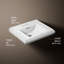 Memoirs®  Pedestal Tall Bathroom Sink with Overflow-10939866-65056819