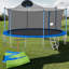 VAMOP Backyard Trampoline with Safety Enclosure