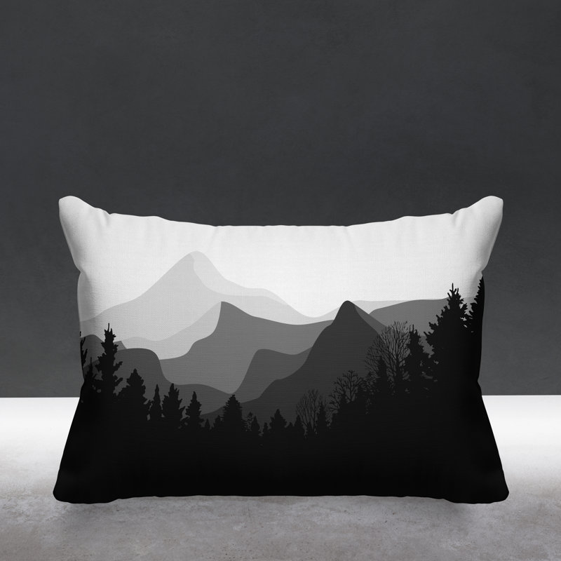 Coussin intérieur / extérieur Andor, Noir