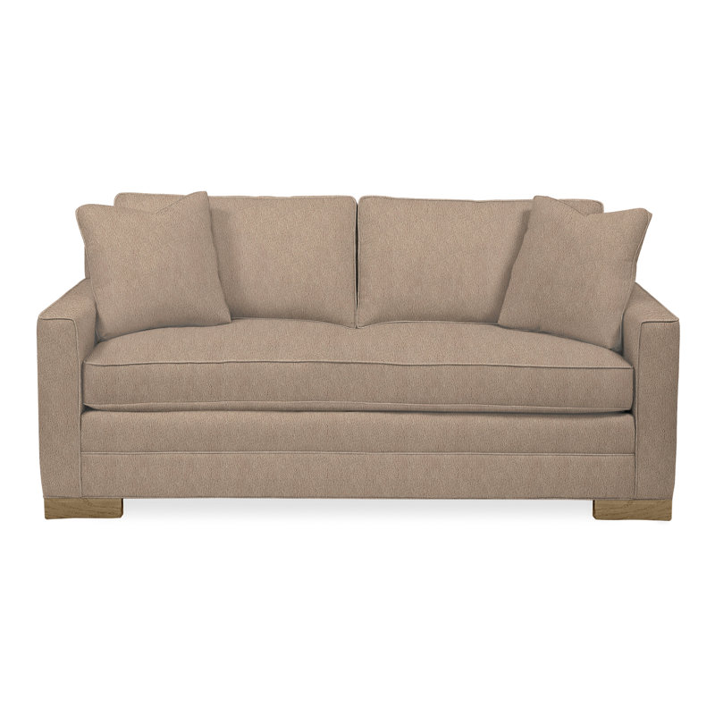 Summerton Sofa, Worthy Snow Polyester Blend, Hampton