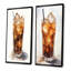 Ensemble de 2 impressions murales froides en verre froid-102569998-102569994