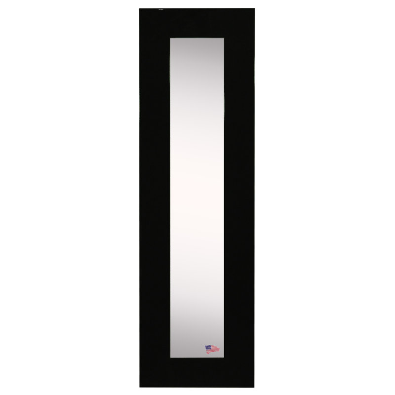 Miroir d'appoint Billie-Rae, H 21,5 po x l 9,5 po, Noir