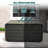200 Gallon Plastic Deck Box, Large Patio Storage Box With Lock, Wheels & Waterproof Lid For Outdoor Cushions, Garden And Pool Supplies