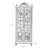 Black Solid + Manufactured Wood+Glass Display Cases