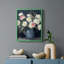 Série FLORAL DCxxi - reproduction encadrée de qualité supérieure - prête à être accrochée - aucun clou requis-508684711-508684702