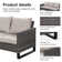 Ingvald Wicker 11 - Person Modular Patio Conversation Sets with Cushions
