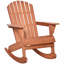Chaise berçante à bascule