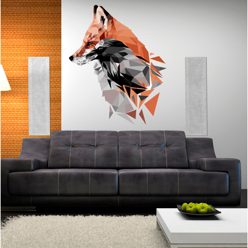 Animals Wall Decal, 46" H x 55" W