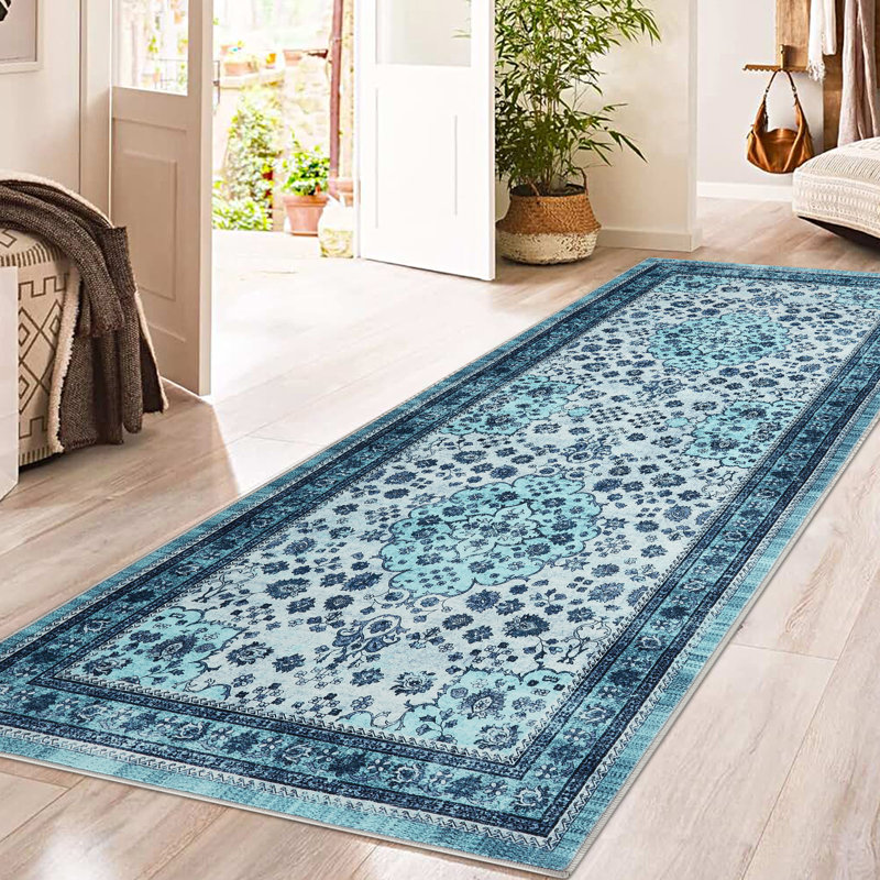 Striped Machine Braided Area Rug, Rectangle 80 x 150 cm