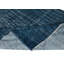 Tapis turc bleu marine uni 5,5 x 9,2 pi