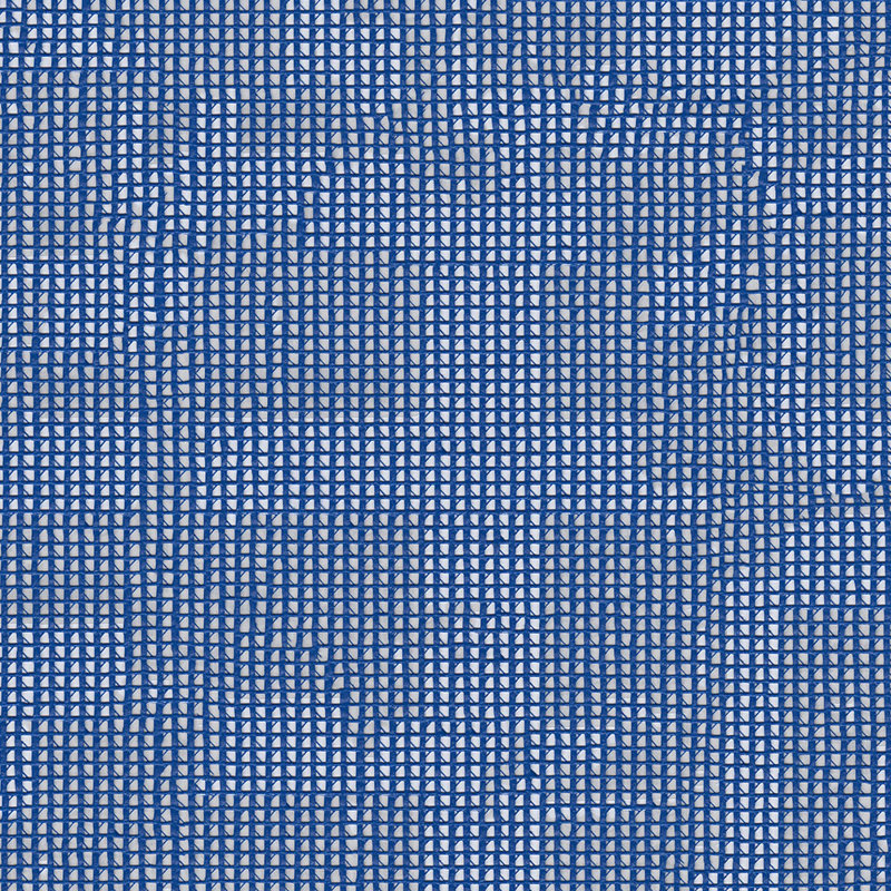 Tissu Screening, bleu