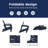 Delman Foldable Outdoor Adirondack Chair-880328225
