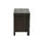 2 Drawers Nightstand In Espresso