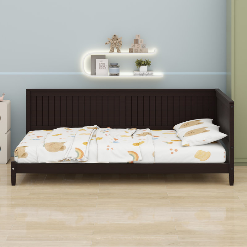 Wood Daybed/Sofa Bed, Twin, Espresso