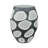 Brayden Studio® Havre Small Grey Glass Vase-106599719