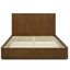 Lit en bois massif cannelé Ellison noyer-207267093-207230648