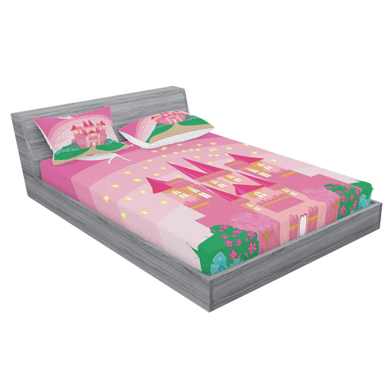 Microfiber Sheet Set, Full Sheet Set with Fitted Sheet