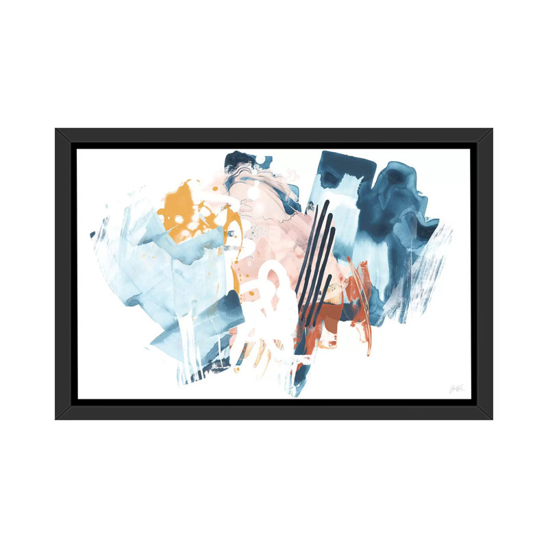 «Composite Signal I» par June Erica Vess, reproduction d'art sur toile tendue, H 40 po x l 60 po x 1,5 po