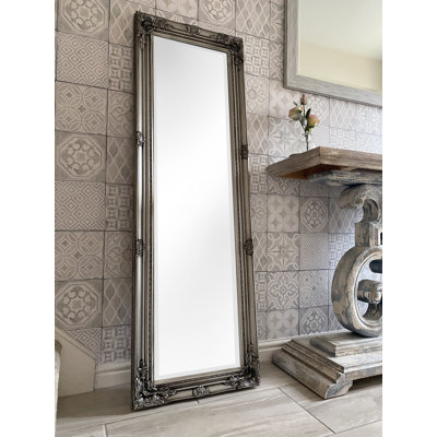Sade Tall Solid Wood Framed Wall or Dressing Mirror
