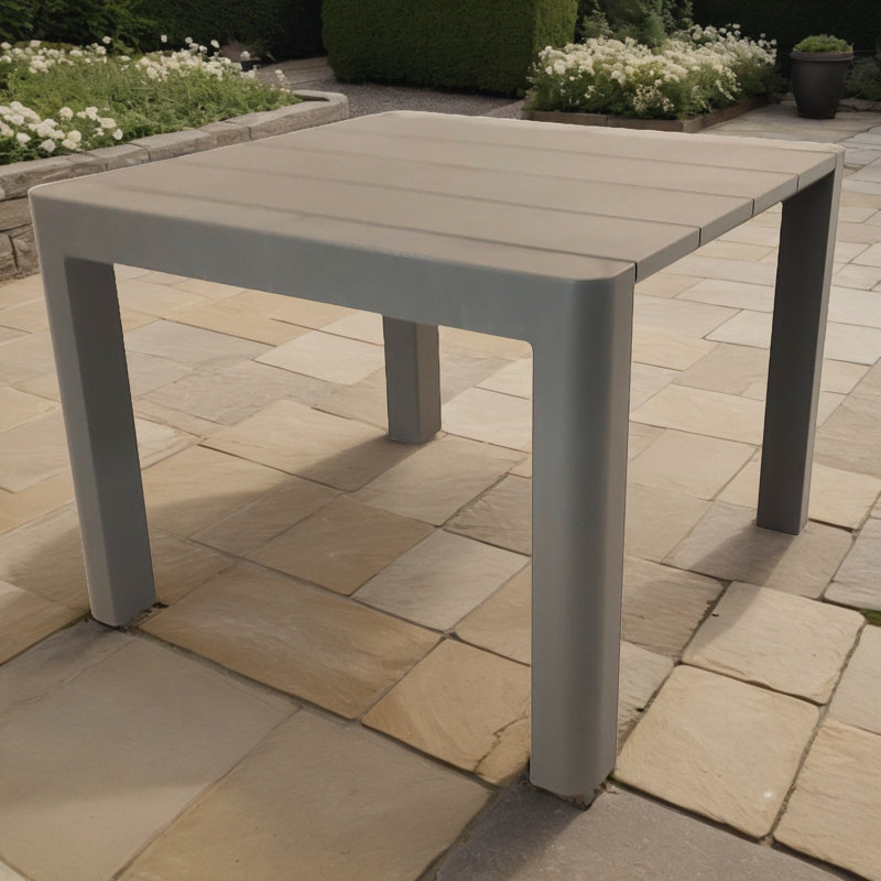 Resi Square Outdoor Dining Table - 100 cm W 100 cm D