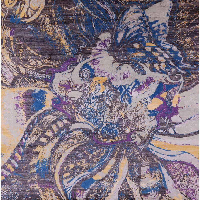 Hanlontown Indoor Rug, Square 4'