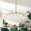 Lustre en cristal 18 lumières Burness-108834363