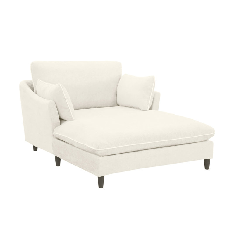 Canapé-lit 51,2 po Modern, Beige