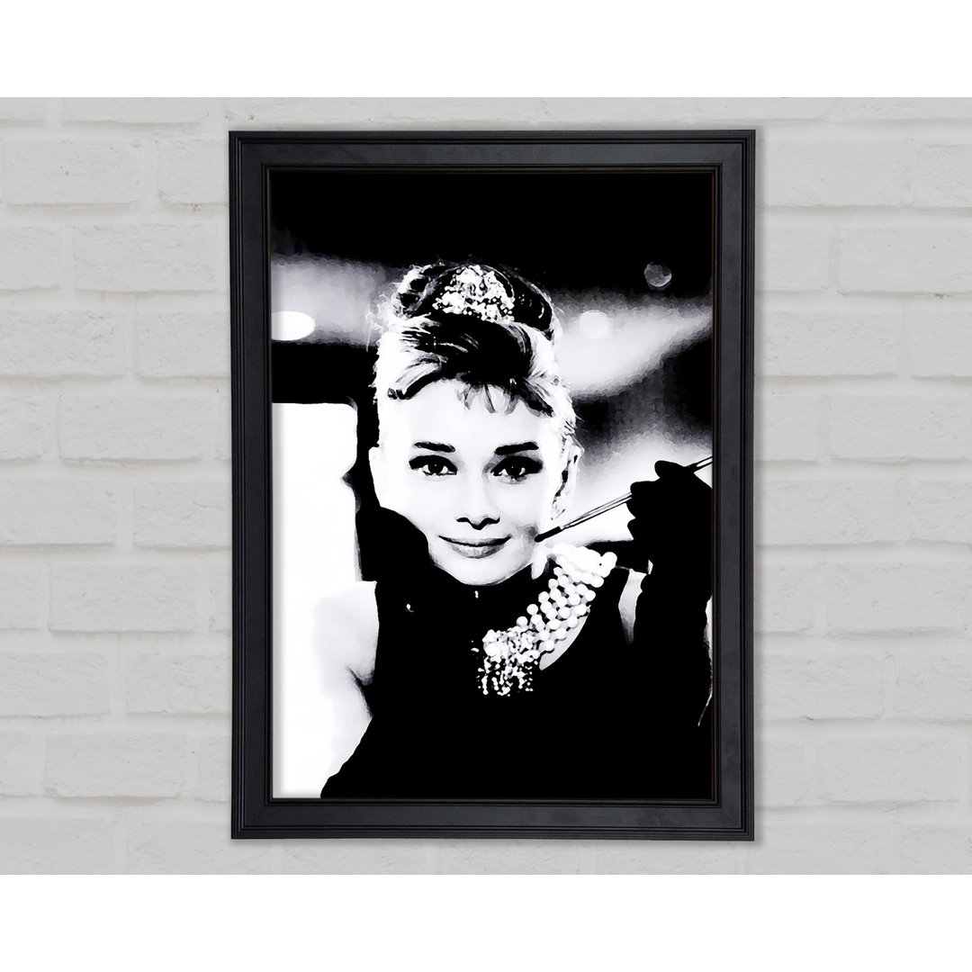 Audrey Hepburn Frühstück bei Tiffanys - Druck