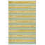 Tapis rayé orange / vert Iosif-1899091365